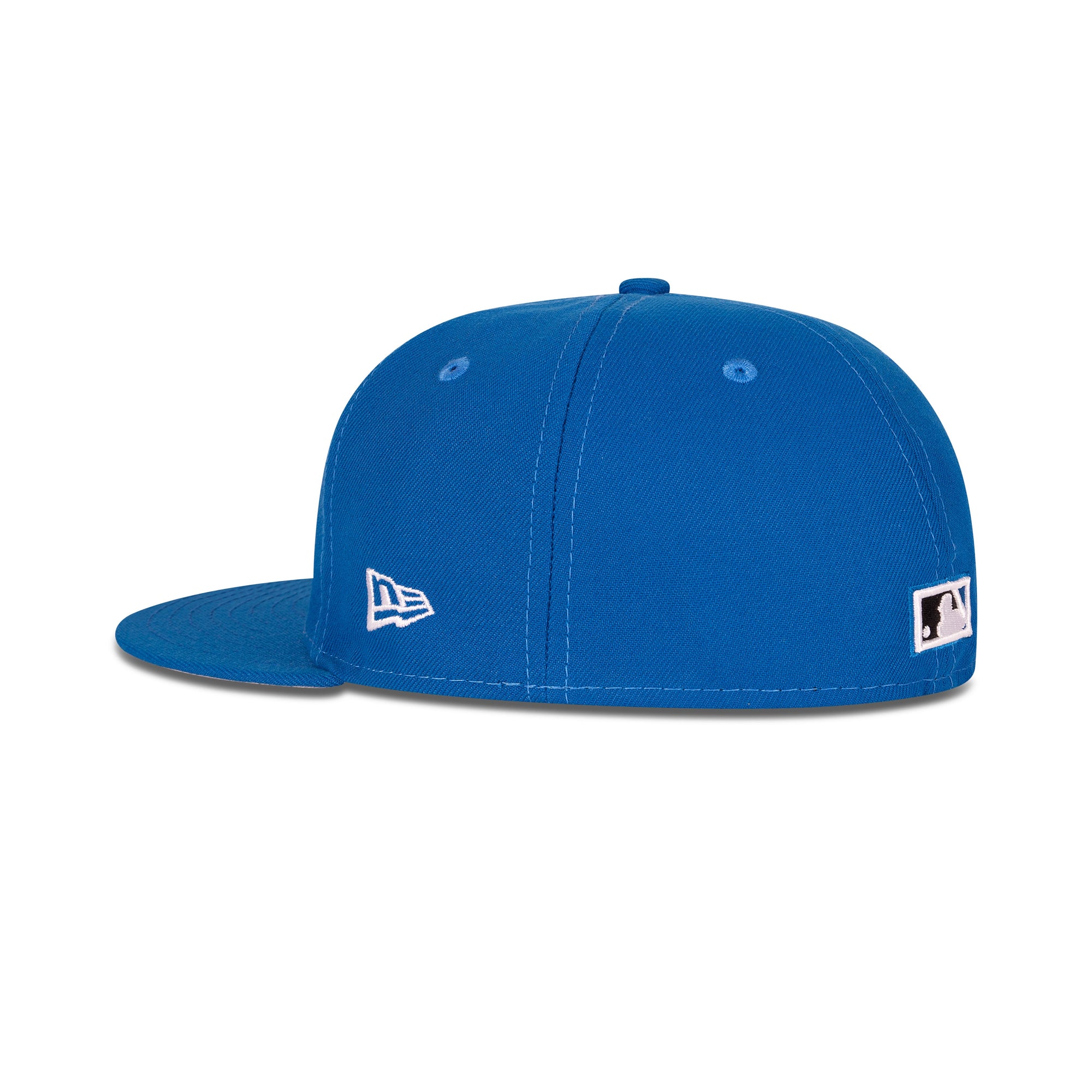 New Era L.A. Anaheim Angels Fitted Dark Grey Bottom "Palette Blue Black" (50th Anniversary Embroidery)