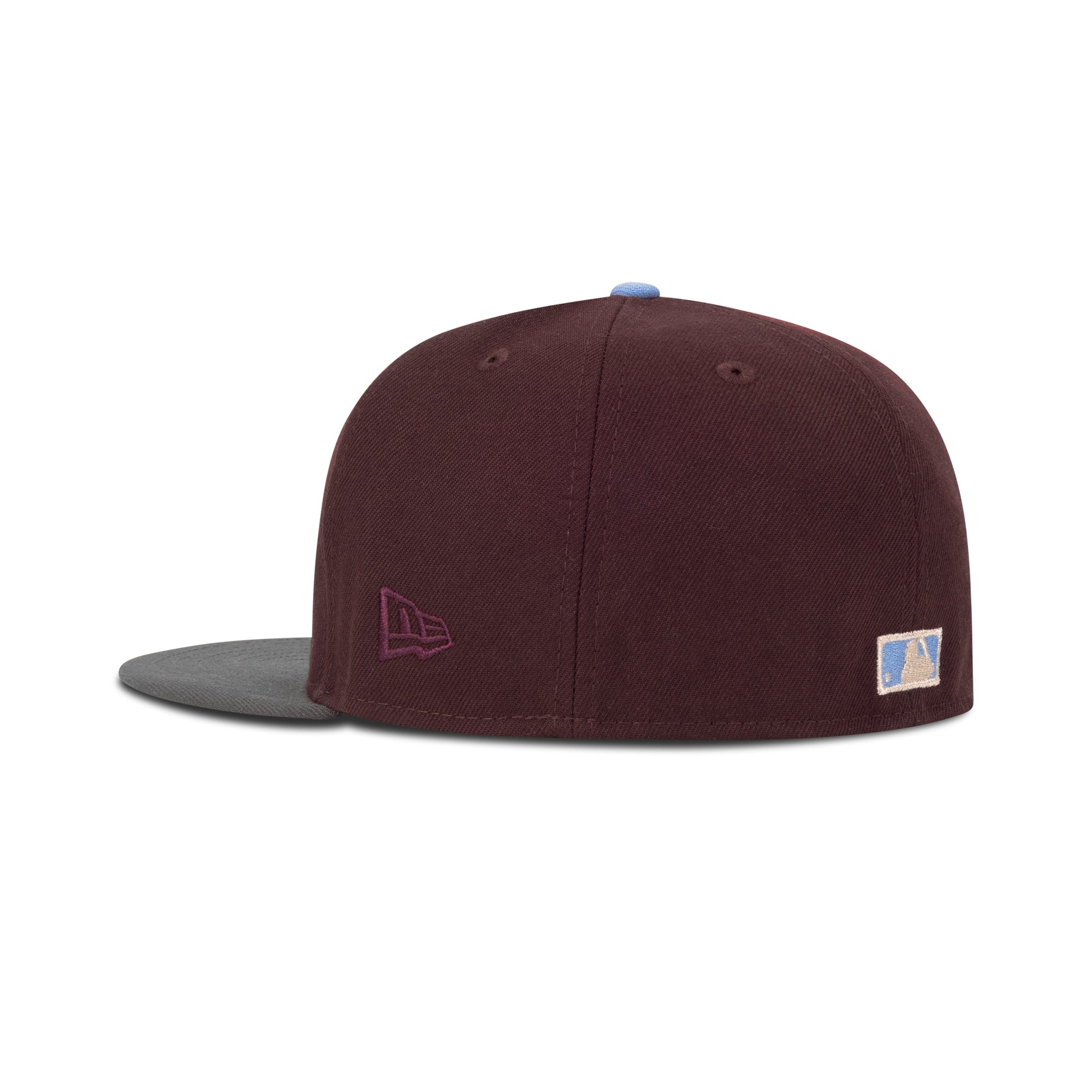 New Era Houston Astros Fitted Sky Bottom "Burgundy Sky" (40th Anniversary Embroidery)
