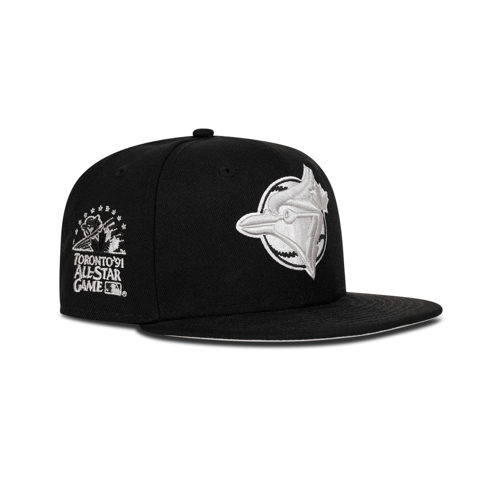 New Era Toronto Blue Jays Fitted Grey Bottom "Black Light Grey" (1991 Toronto All Star Game Embroidery)