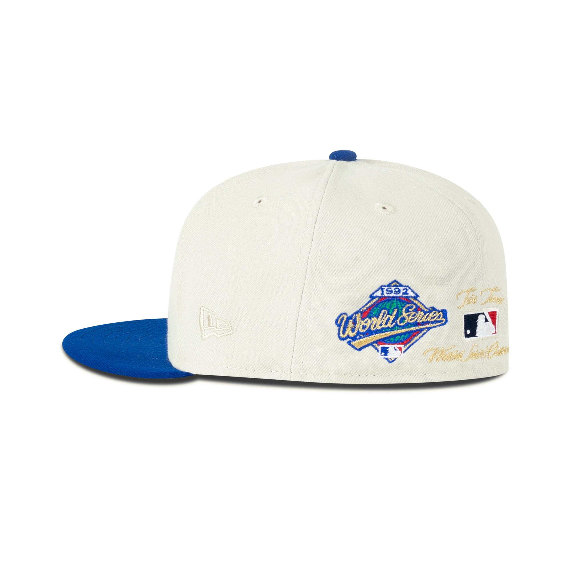 New Era Toronto Blue Jays Fitted Grey Bottom "Cream Royal" (1992 & 1993 World Series Embroidery)
