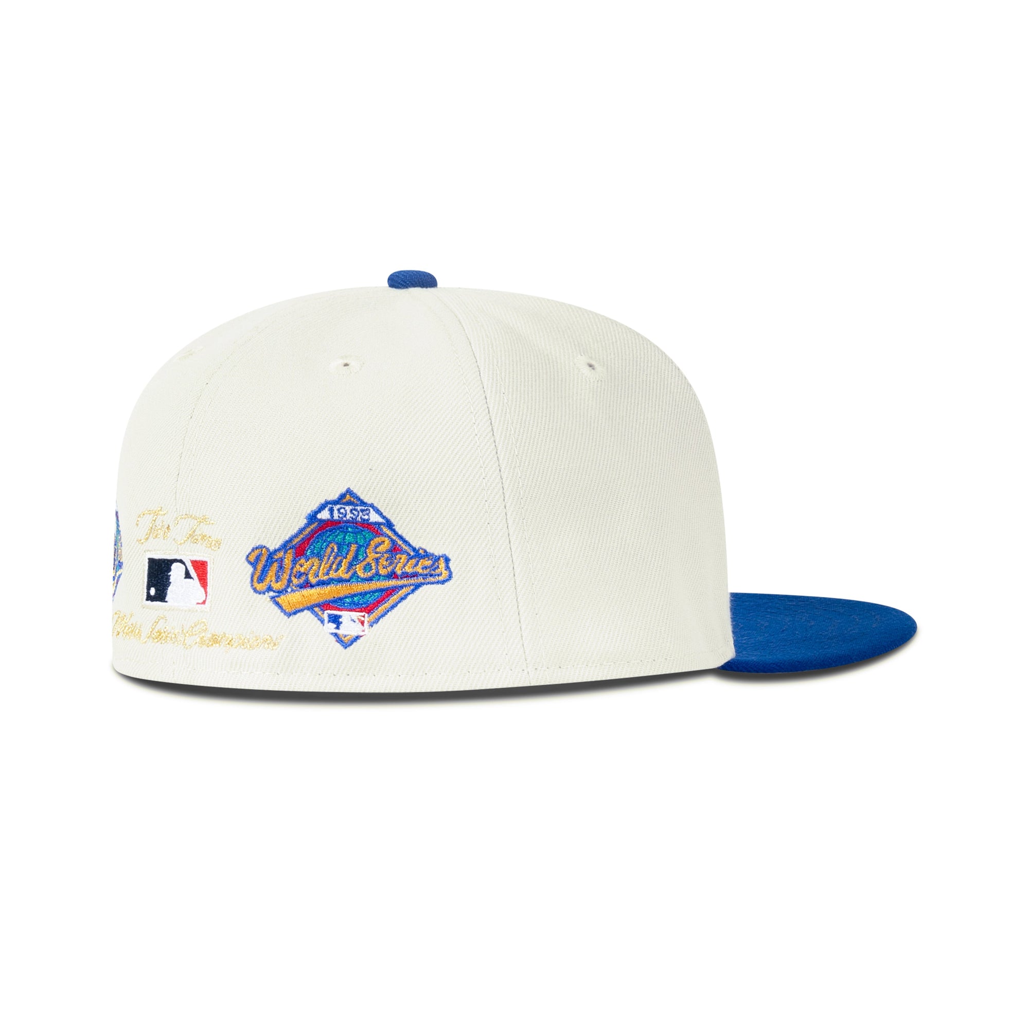 New Era Toronto Blue Jays Fitted Grey Bottom "Cream Royal" (1992 & 1993 World Series Embroidery)