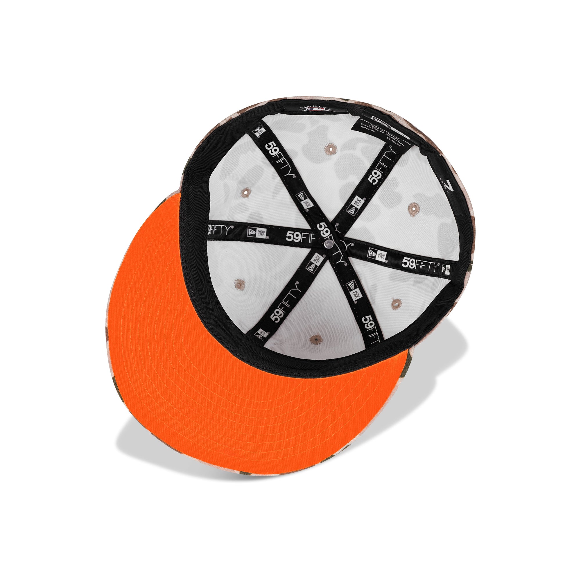 New Era St. Louis Cardinals Fitted Orange Bottom "Duck Camo White" (2011 World Series Embroidery)
