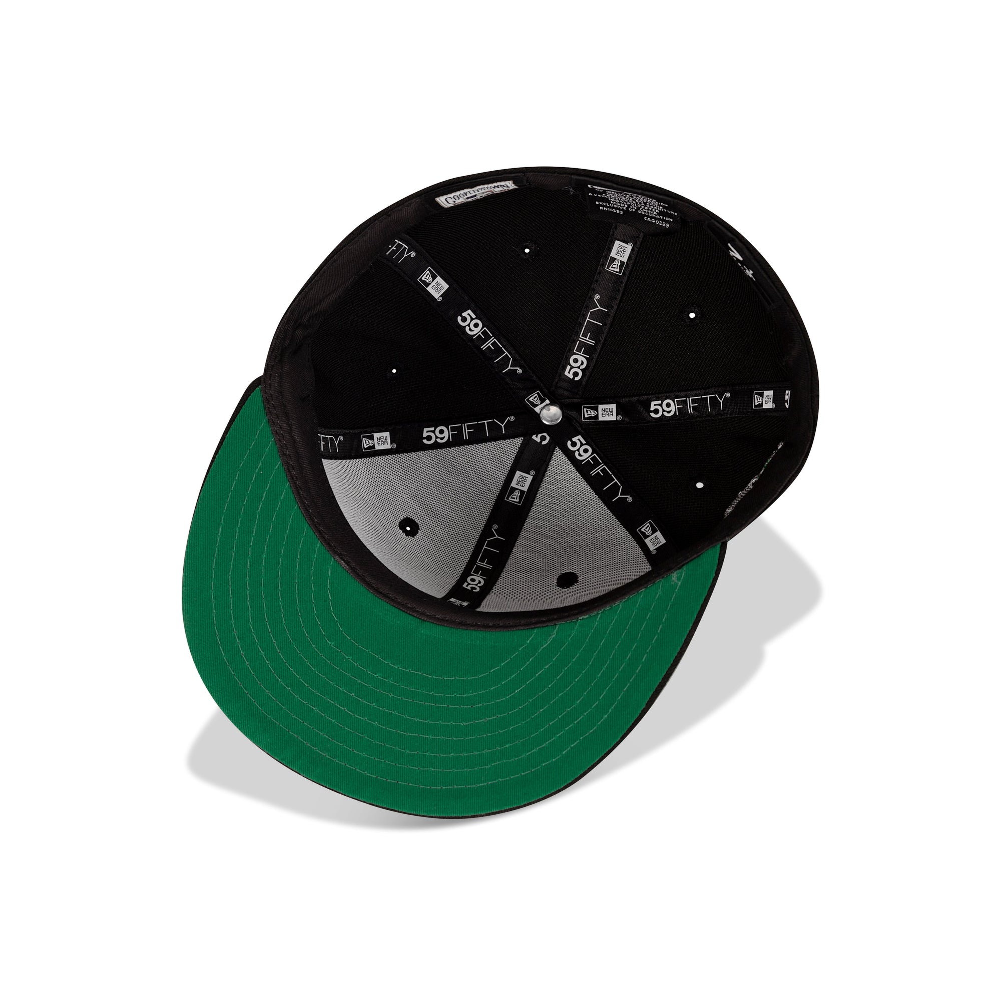 New Era Chicago Cubs Fitted Green Bottom "Black Green" (2016 World Series Embroidery)