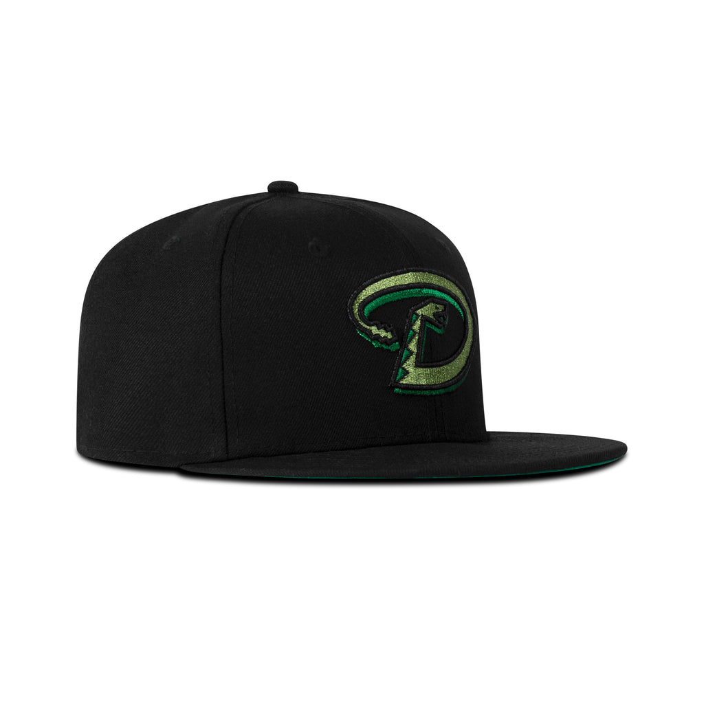 New Era Arizona Diamondbacks Fitted Green Bottom "Black Green"