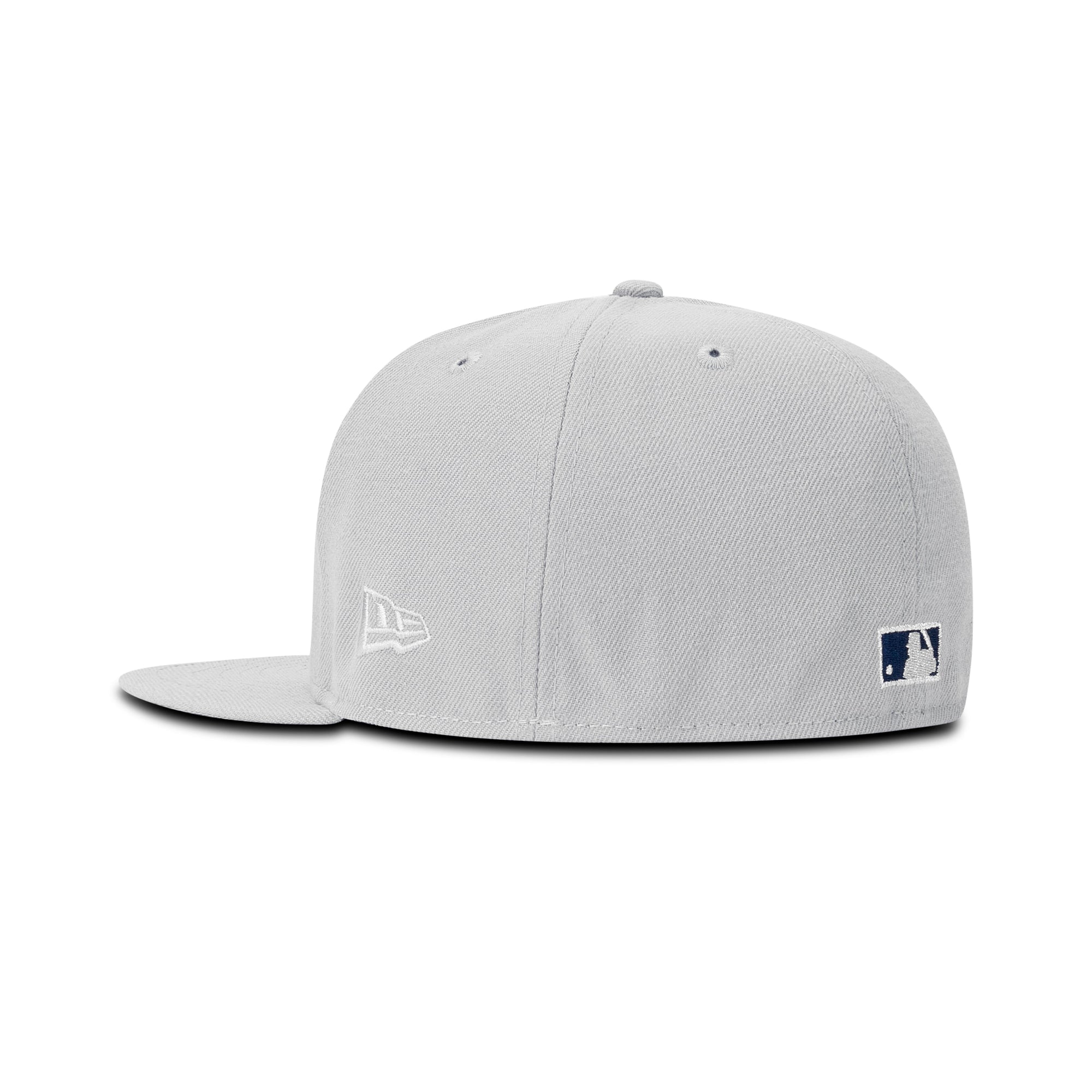 New Era Los Angeles Dodgers Fitted Grey Bottom "Light Grey Navy" (1980 All Star Game Embroidery)