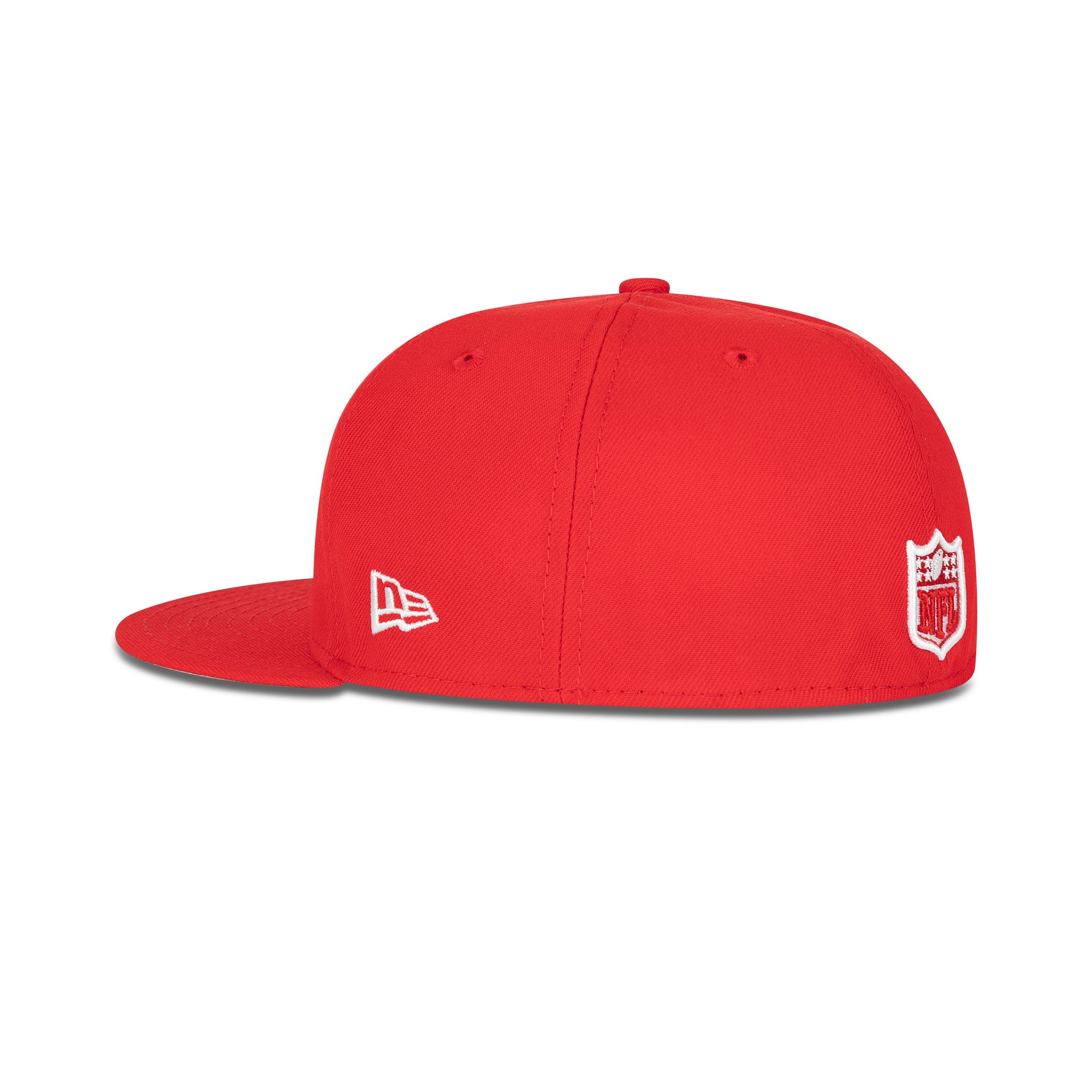 New Era Philadelphia Eagles Fitted Grey Bottom "Red White" (LII Super Bowl Embroidery)