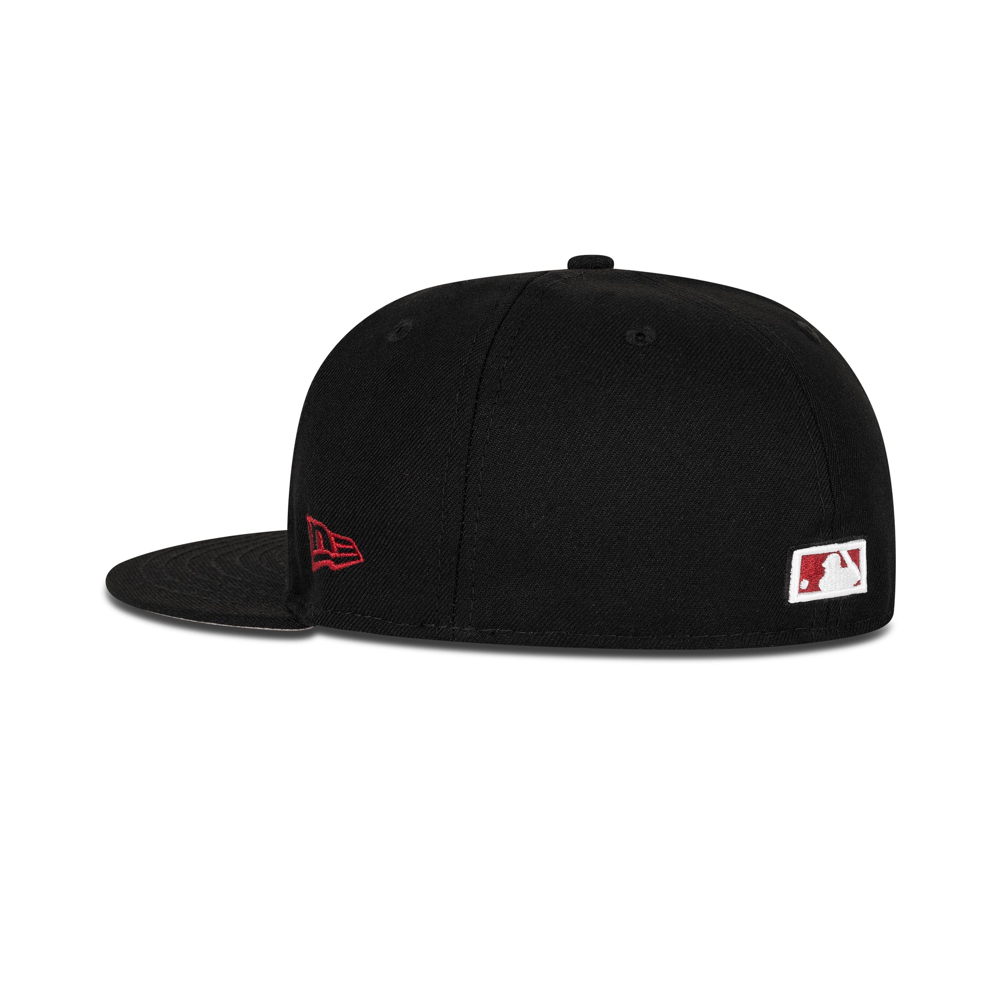 New Era Montreal Expos Fitted Grey Bottom "Black Yellow Cardinal Red" (Expos Olympic Stadium Embroidery)