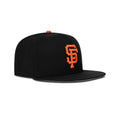 New Era San Francisco Giants Fitted Grey Bottom "Black Orange" (2002 World Series Embroidery)