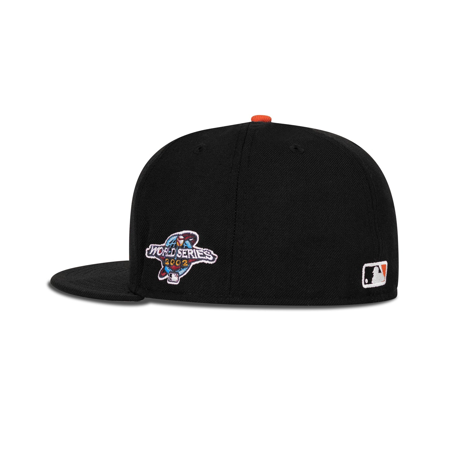 New Era San Francisco Giants Fitted Grey Bottom "Black Orange" (2002 World Series Embroidery)