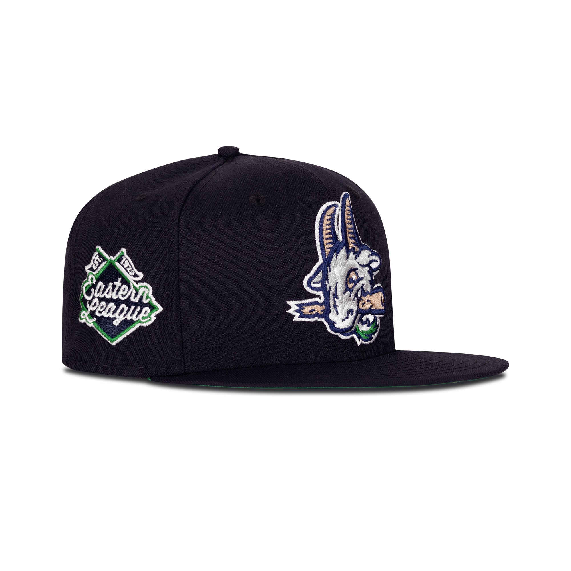 New Era Hartford Yard Goats Fitted Green Bottom "Navy" (1923 Eastern League Embroidery)