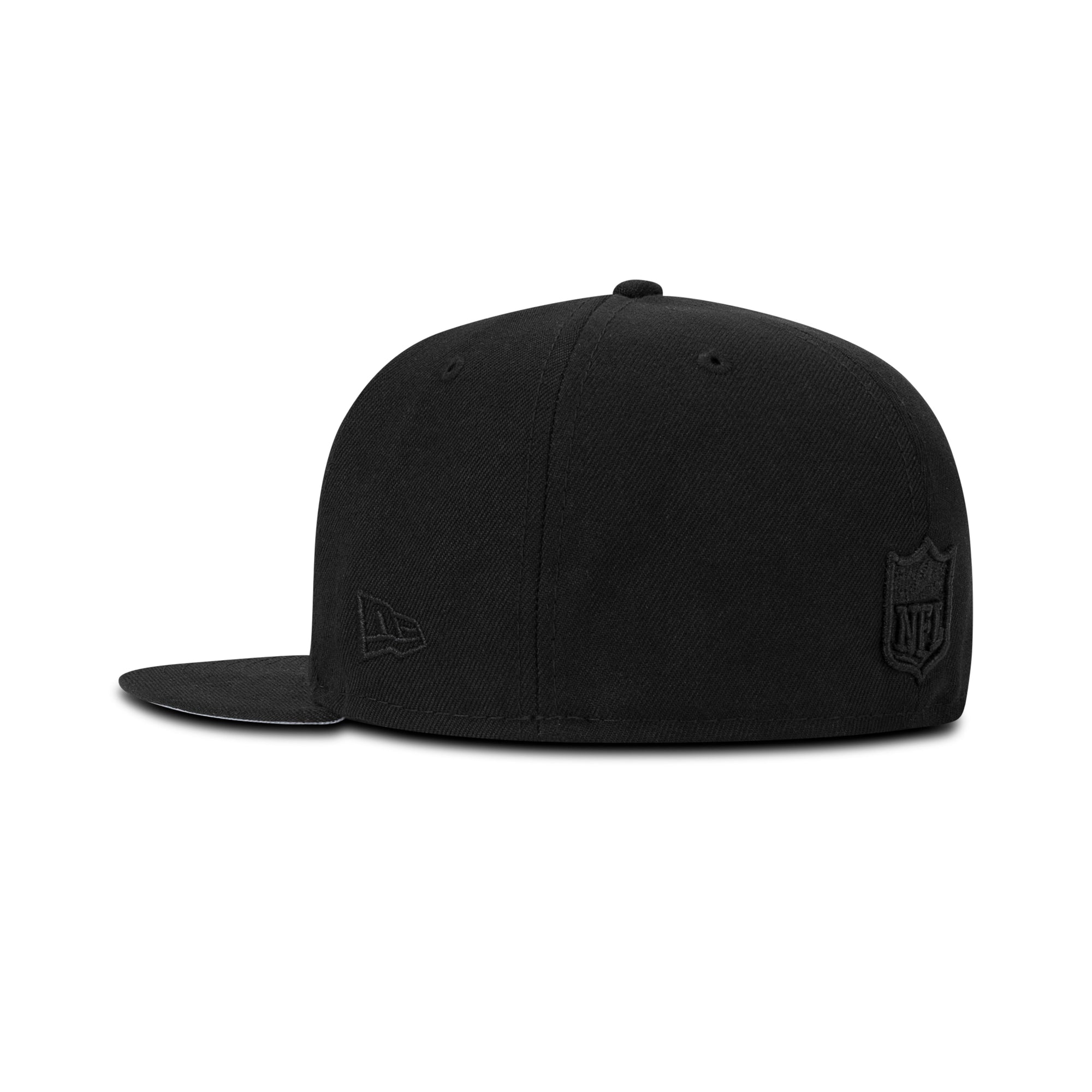 New Era Jacksonville Jaguars Fitted Grey Bottom "Black Red" (20 Seasons Embroidery)