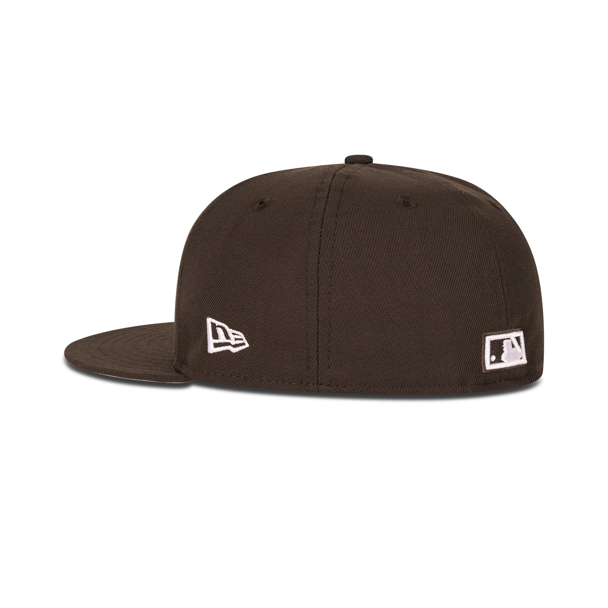 New Era New York Mets Fitted Grey Bottom "Brown White" (2000 World Series Embroidery)