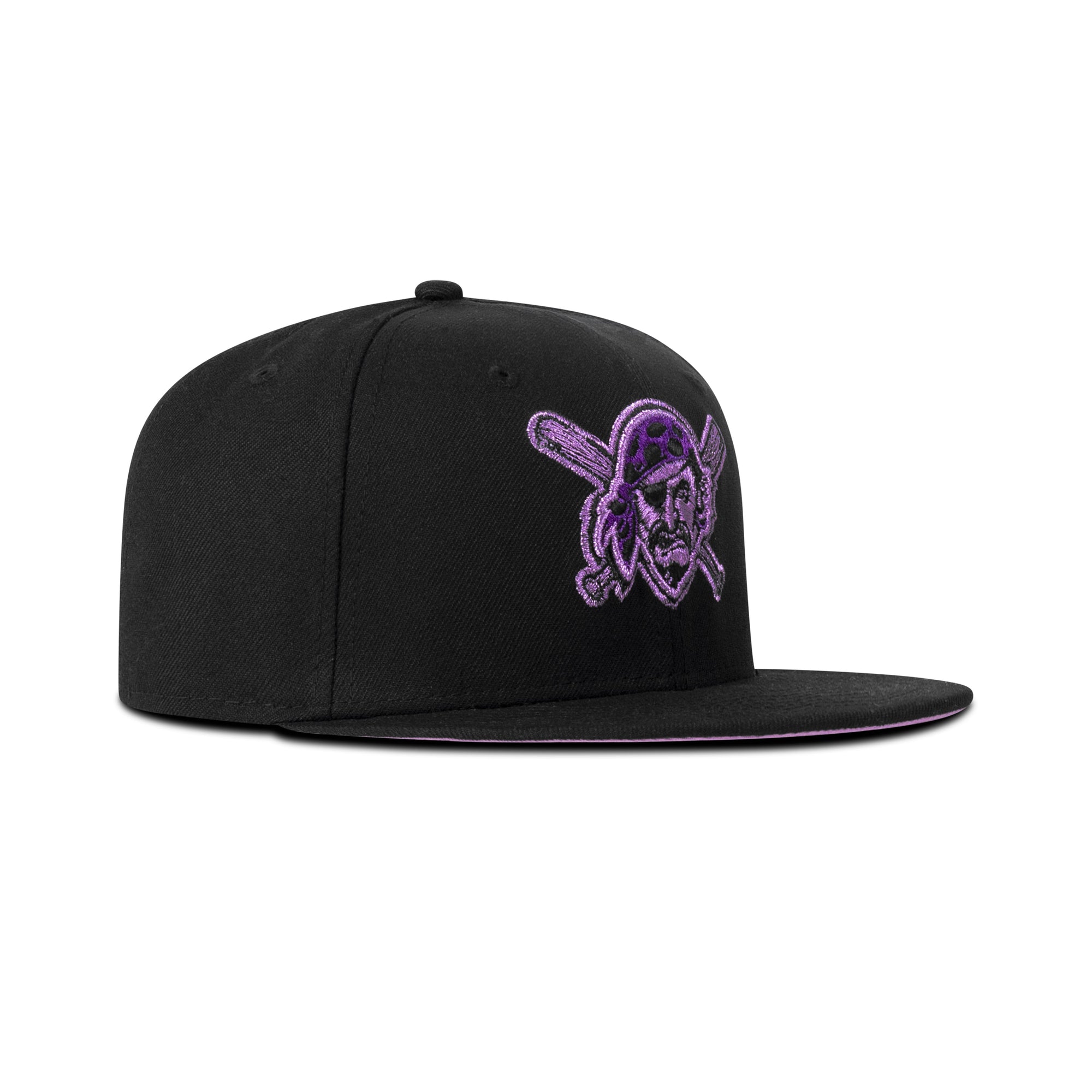 New Era Pittsburgh Pirates Fitted Light Purple Bottom "Black Purple"
