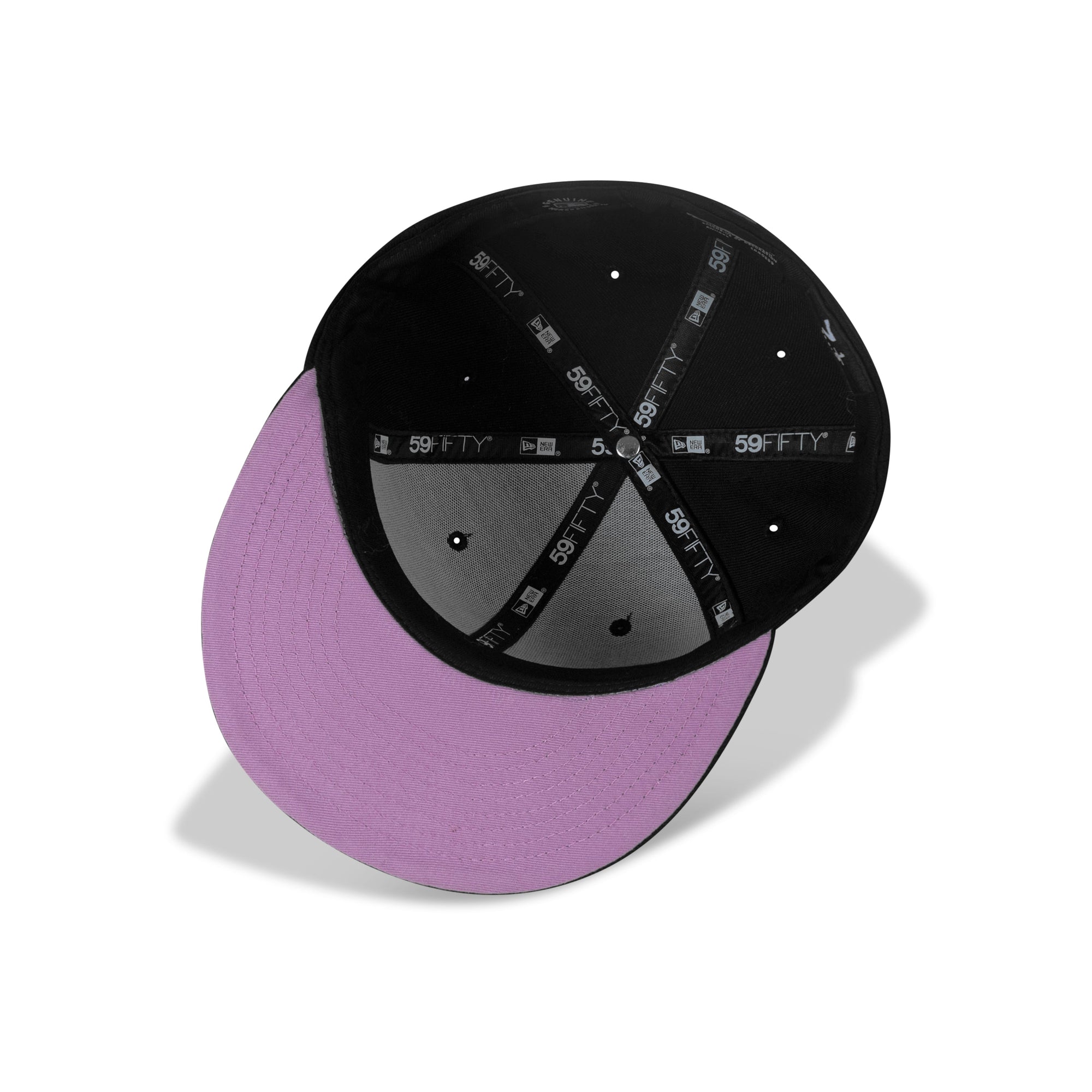 New Era Pittsburgh Pirates Fitted Light Purple Bottom "Black Purple"