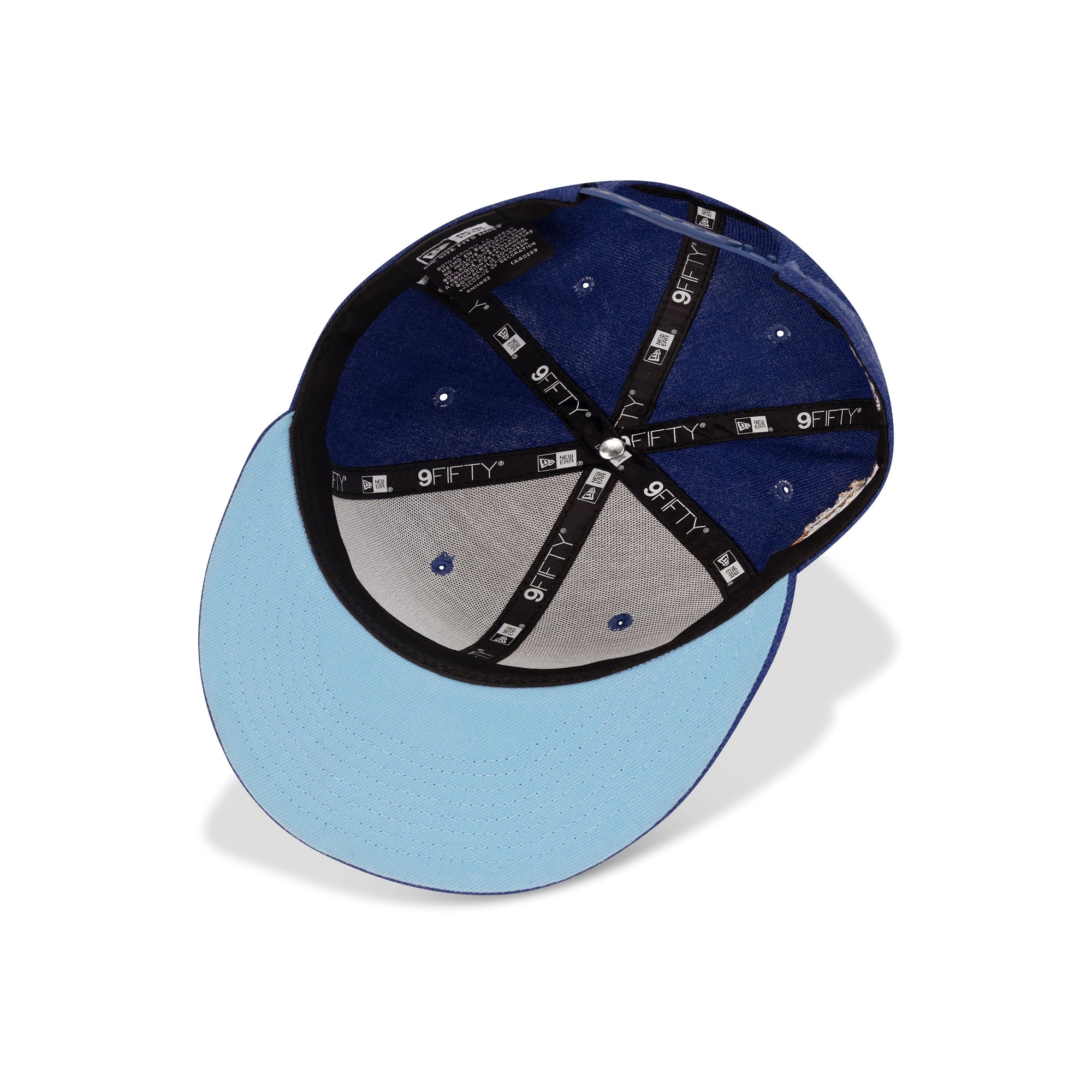 New Era Kansas City Royals Snapback Sky Blue bottom "Royal White" (2012 All Star Game Embroidery)