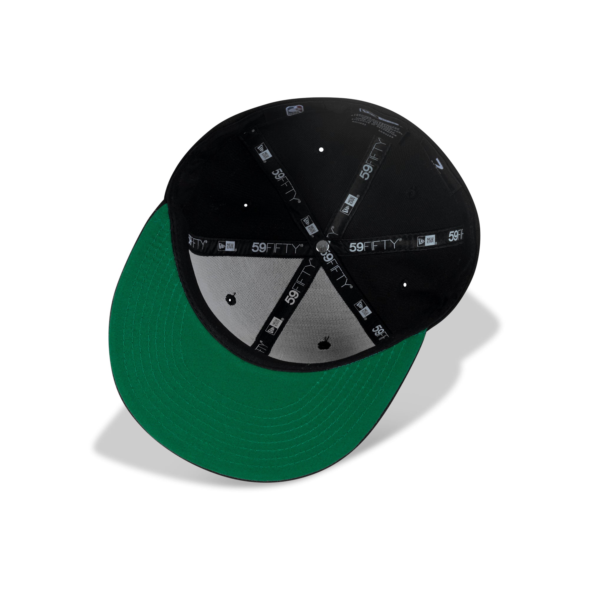 New Era Phoenix Suns Fitted Green Bottom "Black Green"