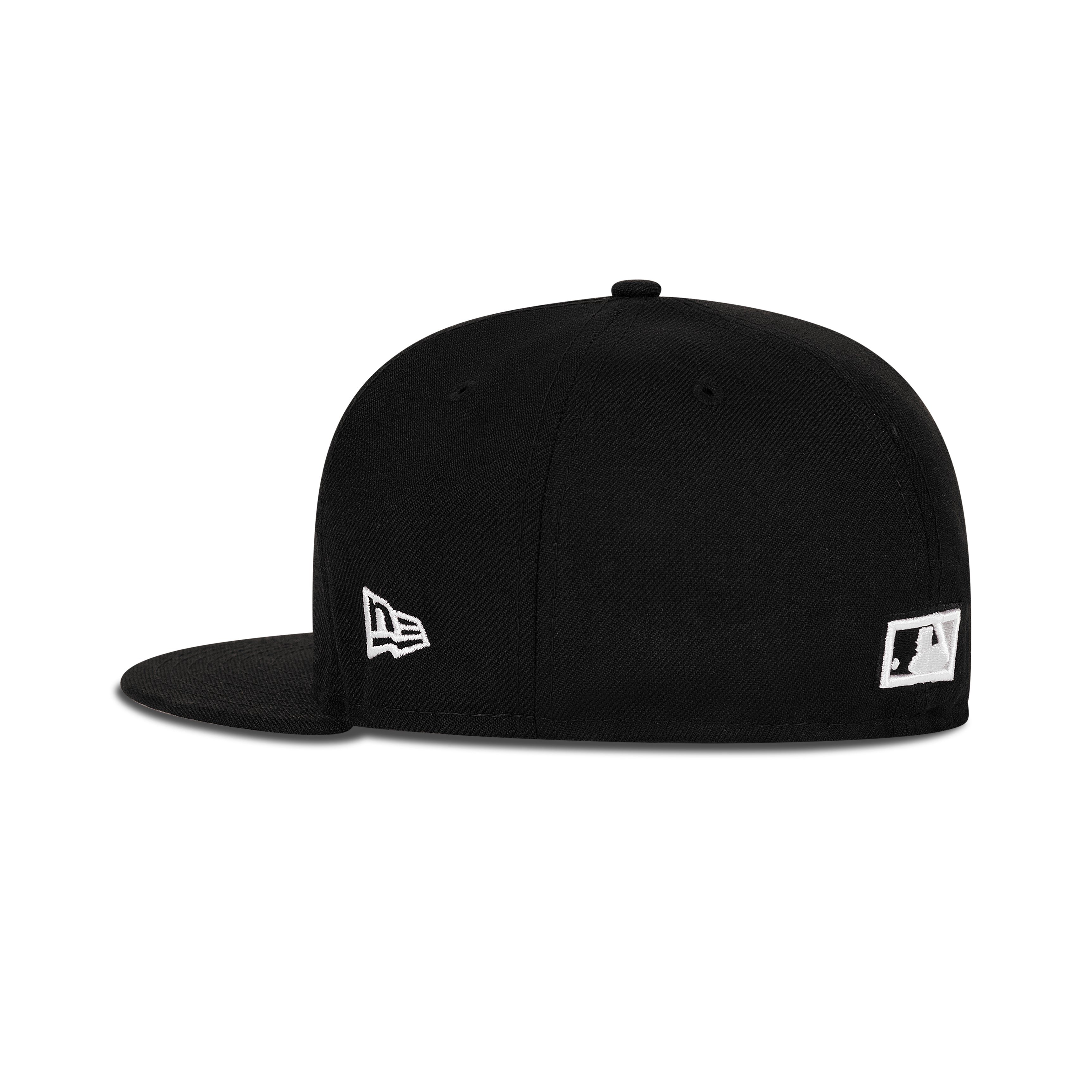 New Era Chicago White Sox Fitted Grey Bottom "Black White" (2003 All Star Game Embroidery)