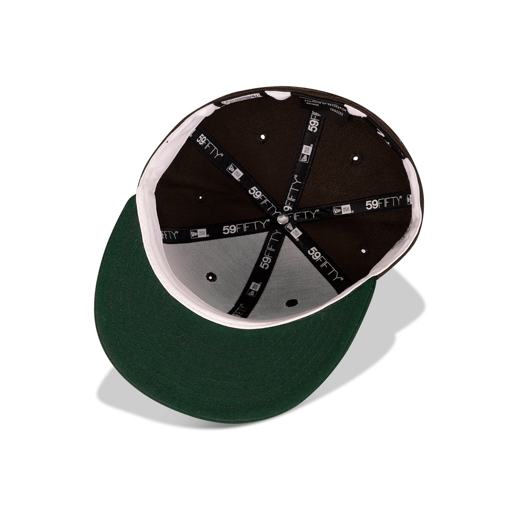 New Era New York Yankees Fitted Green Bottom "Brown Green" (1996 World Series Embroidery)
