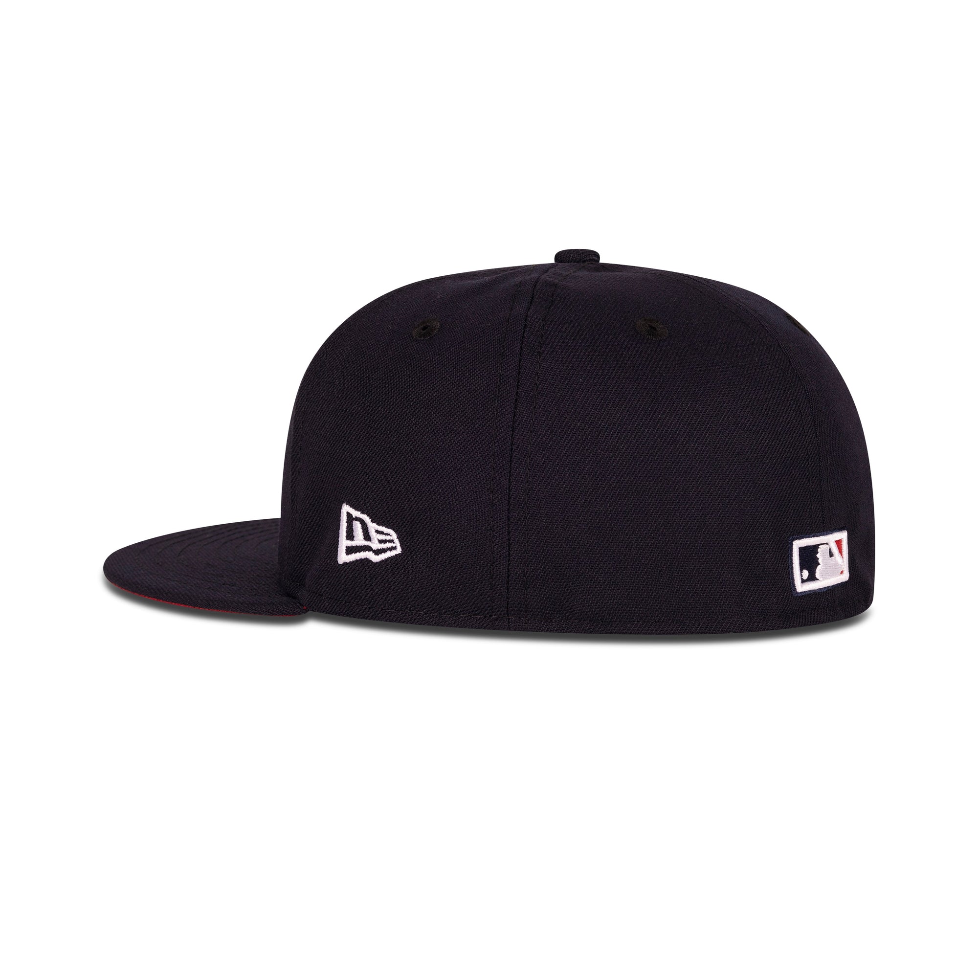 New Era New York Yankees Fitted Red Bottom "Navy White" (2000 Subway Series Embroidery)