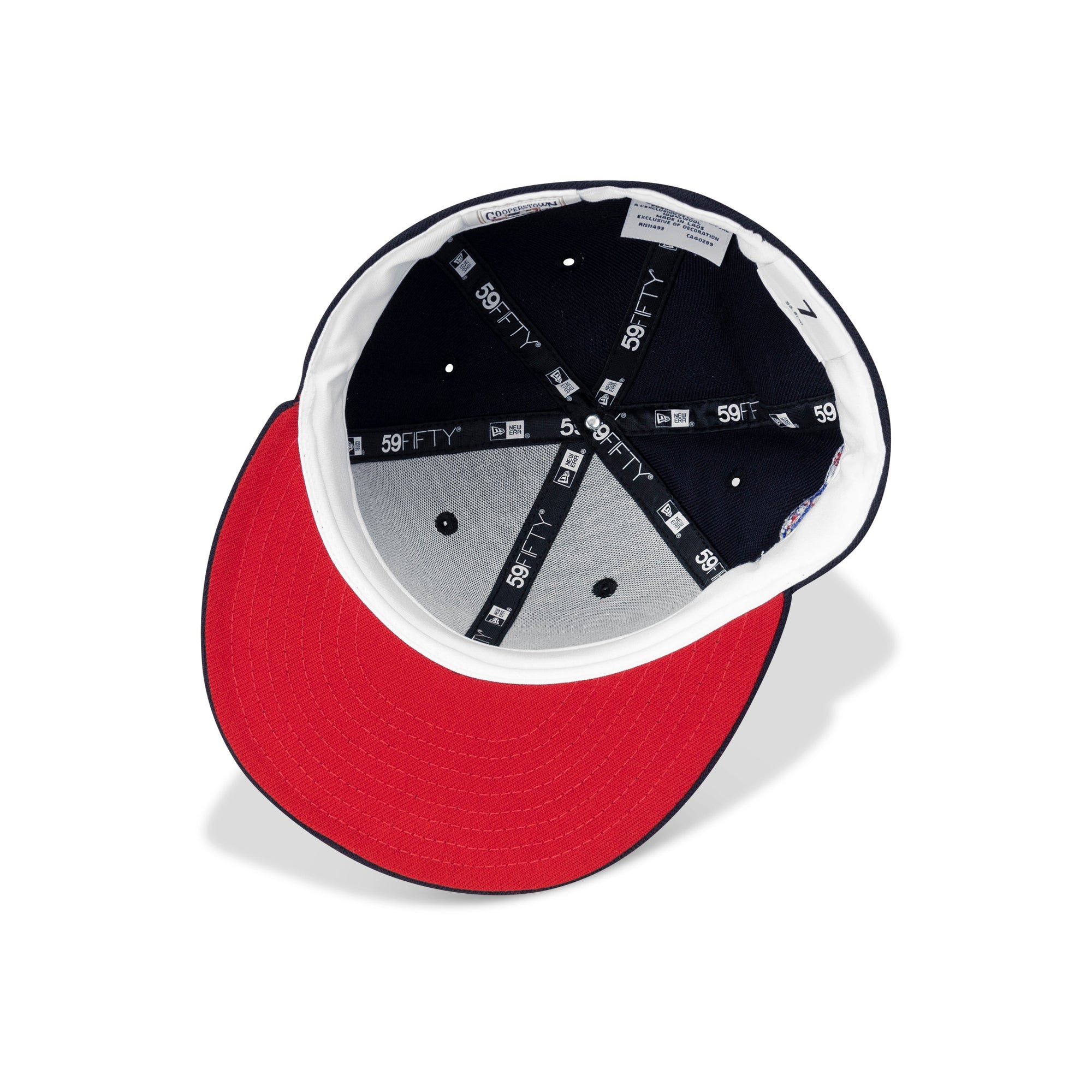 New Era New York Yankees Fitted Red Bottom "Navy White" (1999 World Series Embroidery)