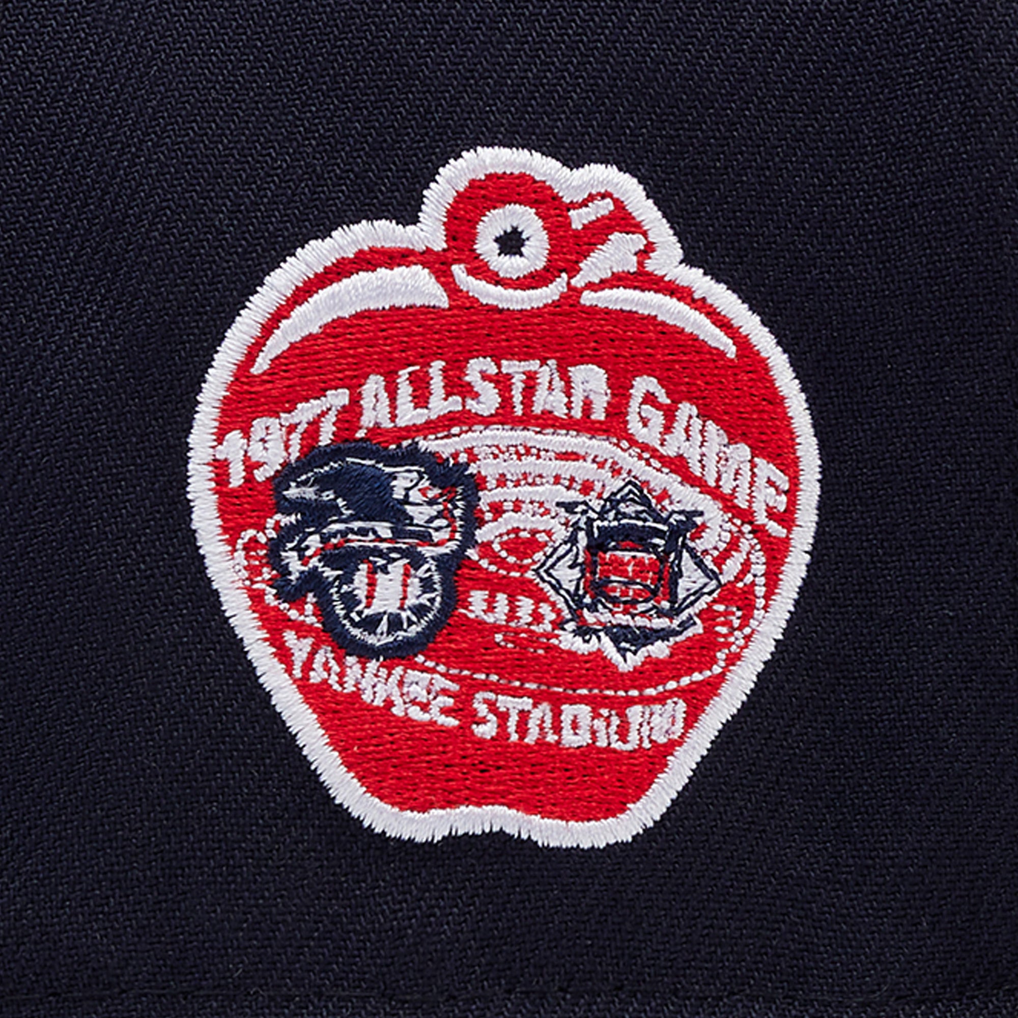 New Era New York Yankees Fitted Grey Bottom "Navy White" (1977 All Star Game Embroidery)