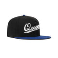 New Era Queens NY Fitted Grey Bottom "Black Bright Royal"